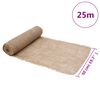 vidaXL Jute Roll Natural 100% Natural Jute 1.6 x 82.7 in Sturdy