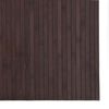 vidaXL Rug Dark Brown Bamboo, Polypropylene 31.5x78.7 in Rug