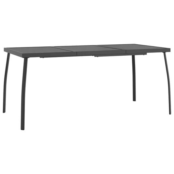 vidaXL Garden Table Anthracite
