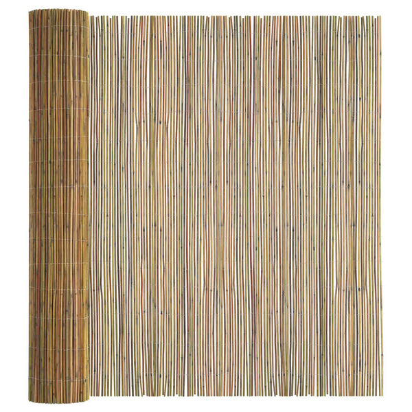 vidaXL Bamboo Fence Natural 157.48 x 70.87 in Bamboo