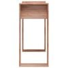 vidaXL Console Table Teak Solid Teak Wood 35.4 in Console Table
