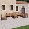 vidaXL Garden Lounge Set Honey brown Solid pinewood Modular