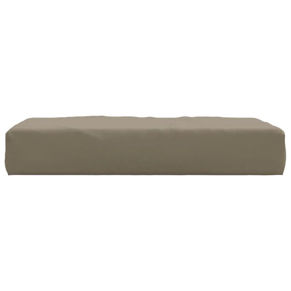 vidaXL Pallet Cushion Taupe Oxford fabric (100% polyester)