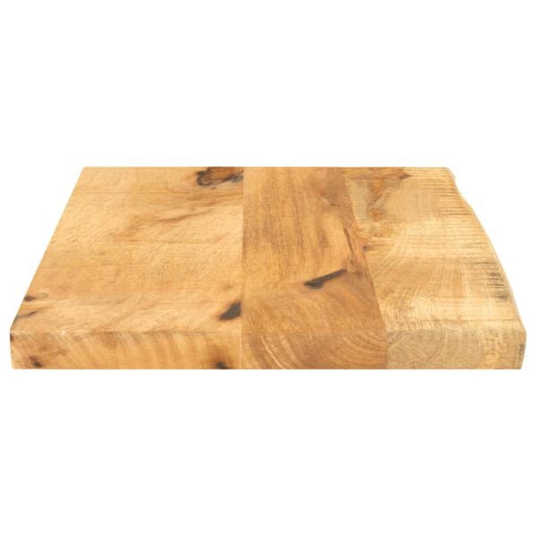 vidaXL Table Top Natural wood Solid mango wood 23.6x15.7 in Durable