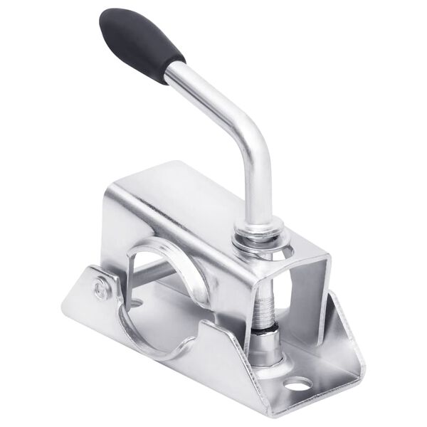 vidaXL Jockey Wheel Clamps 2 pcs 5.3x2.6x5.5" Galvanised Steel