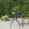 vidaXL Garden Table Anthracite Steel (e-coated and powder-coated) 31.5 in