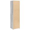 vidaXL Highboard Grey sonoma Engineered wood 72.8 in tall Highboard