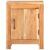 vidaXL Bedside Cabinet Natural Wood Solid Acacia Wood Small