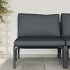 vidaXL Outdoor Furniture Anthracite 31.50 x 31.50 x 27.95 in Steel