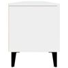 vidaXL TV Cabinet White Engineered wood Large TV Cabinet Rectangular