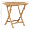vidaXL Outdoor Table Teak