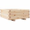 vidaXL Garden Planter Natural Wood Solid Pinewood (untreated) Medium
