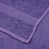 vidaXL Bath Towel Set of 10 Purple 100% Cotton Large Bath Towel