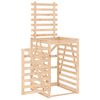 vidaXL Wheelie Bin Storage 33.1x35.4x50.6" Solid Wood Pine