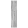 vidaXL Bookcase Grey Sonoma Engineered wood Medium Bookcase