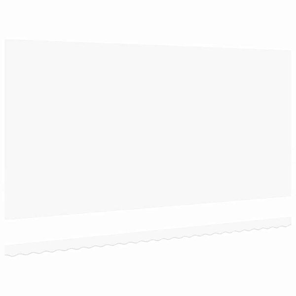 vidaXL Awning Replacement Fabric White 236.22" x 118.11" Canvas