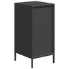 vidaXL Sideboard Black Cold-rolled steel Compact Sideboard Rectangular