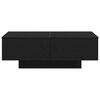 vidaXL Coffee Table Black Oak 35.43 x 23.62 x 12.20 in Engineered Wood