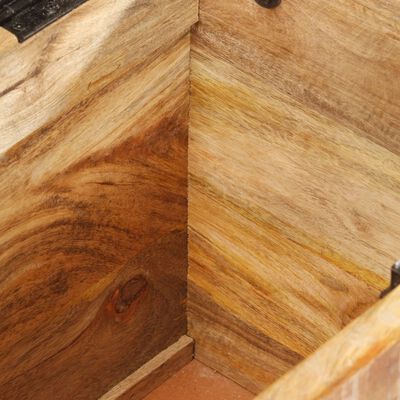 vidaXL Hall Bench 40.6"x13"x28.3" Solid Mango Wood