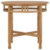 vidaXL Garden Dining Set Teak Wood Solid Teak Wood Medium Durable