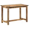 vidaXL Dining Table 43.3"x21.7"x29.5" Solid Wood Mango