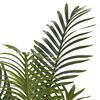 vidaXL Fake Palm Tree Green Polypropylene, Iron Wire, Cement Medium