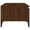 vidaXL Coffee Table Brown Oak 35.4x19.7x14.4" Engineered Wood