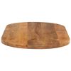 vidaXL Table Top Oak Solid mango wood 35.4 x 15.7 in Durable Table Top