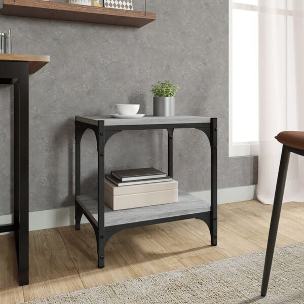 vidaXL TV Cabinet Grey Sonoma Engineered wood TV Cabinet Rectangular