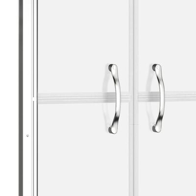 vidaXL Shower Door Frosted ESG 31.9"x74.8"