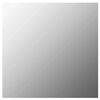 vidaXL Wall Mirror Transparent Glass 16 x 16 in Minimalistic