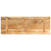 vidaXL Table Top 55.1"x19.7"x1" Rectangular Solid Wood Mango