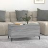 vidaXL Coffee Table Grey sonoma Engineered wood Medium Coffee Table
