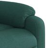 vidaXL Electric Stand Up Massage Recliner Chair Dark Green