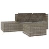 vidaXL Garden Lounge Set Gray