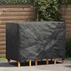 vidaXL Outdoor Furniture Cover Black 55.1" x 27.6" x 35.4" 600D