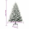 vidaXL Artificial Pre-lit Christmas Tree with Ball Set Green 70.9