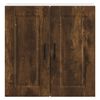 vidaXL Kitchen Wall Cabinet Smoked oak Engineered wood