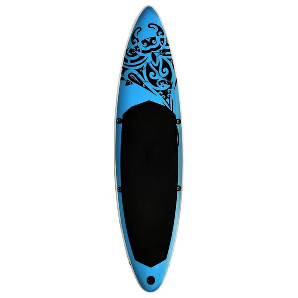vidaXL Inflatable Stand Up Paddleboard Set 120.1"x29.9"x5.9" Blue