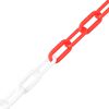 vidaXL Warning Chain Red and White 328.1 ' Ø0.31 " Plastic