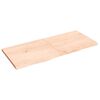 vidaXL Wall Shelf Medium brown Solid oak (untreated) 55.1 x 23.6 x