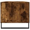 vidaXL Coffee Table Smoked Oak Engineered Wood Medium Coffee Table