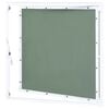 vidaXL Access Panel with Aluminum Frame and Plasterboard 27.6"x27.6"
