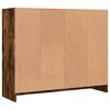vidaXL Sideboard Smoked oak Engineered wood Medium Sideboard