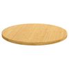vidaXL Table Top Natural Bamboo Large Durable Bamboo Table Top Round
