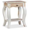 vidaXL Bedside Cabinet Solid Acacia Wood 15.7"x11.8"x19.7"