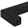 vidaXL Cabinet Handle Set of 10 Black