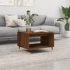 vidaXL Coffee Table Brown Oak Engineered Wood Medium Coffee Table