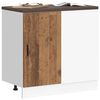 vidaXL Sink Base Cabinet Old wood Engineered wood Standard