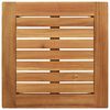 vidaXL OutdoorDiningSet 3 pcs Brown and Black Solid Acacia Wood